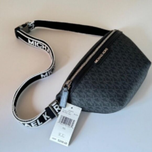 Michael Kors Handbags - MICHAEL KORS COOPER MINI BELT BAG FANNY PACK CROSSBODY  BLACK